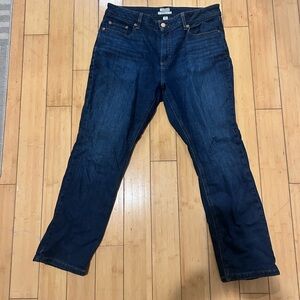 L.L. Bean Deep Blue Boot Cut Jeans